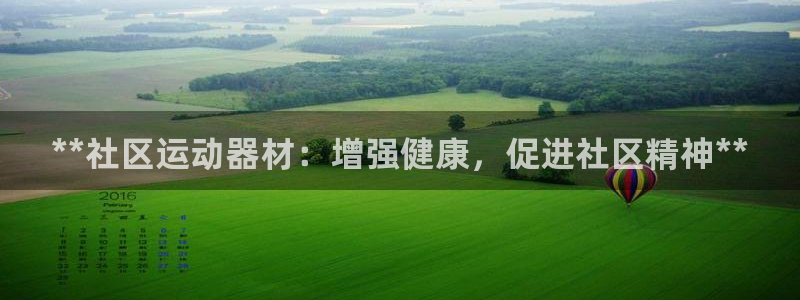 极悦官方网站app下载安卓：**社区运动器材：增强健