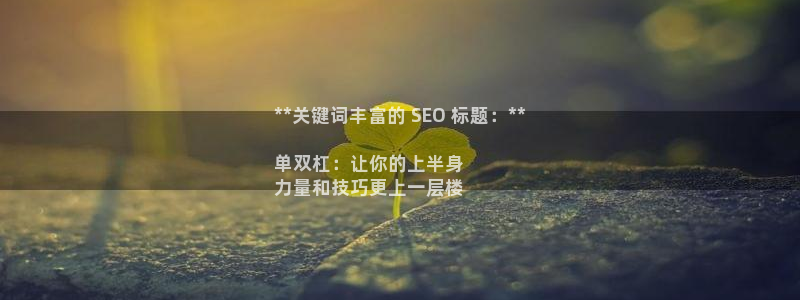 极悦平台是什么：**关键词丰富的 SEO 标题：**