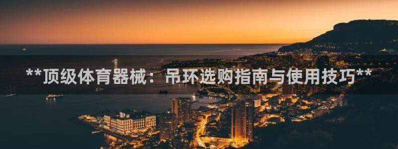 加盟极悦教育要多少钱：**顶级体育器械：吊环选购指南