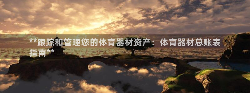 极悦平台注册流程：**跟踪和管理您的体育器材资产：体