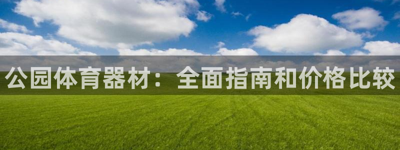 极悦娱乐官网下载安装：公园体育器材：全面指南和价格比