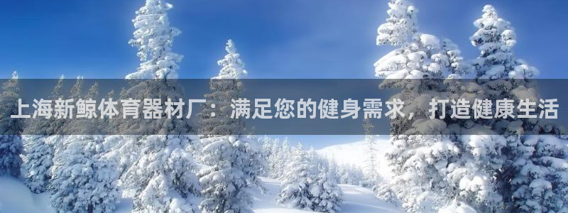 极悦娱乐官网APP下载：上海新鲸体育器材厂：满足您的