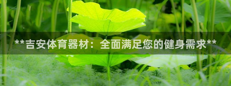 极悦平台注册：**吉安体育器材：全面满足您的健身需求
