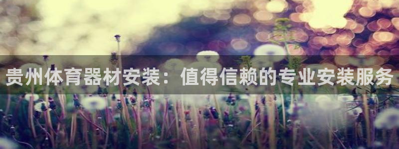 极悦生活家是什么平台：贵州体育器材安装：值得信赖的专