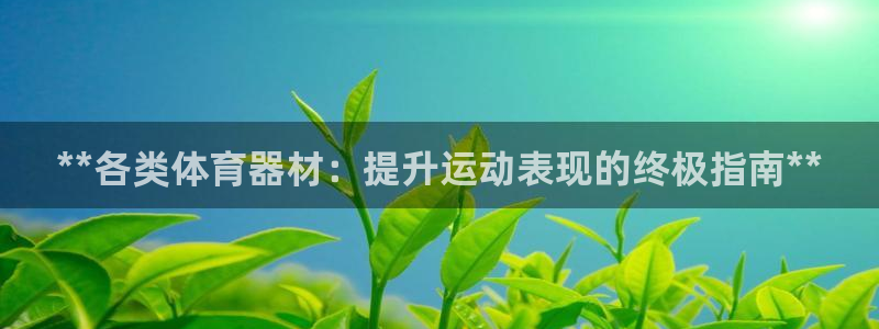 极悦娱乐成7O777：**各类体育器材：提升运动表现