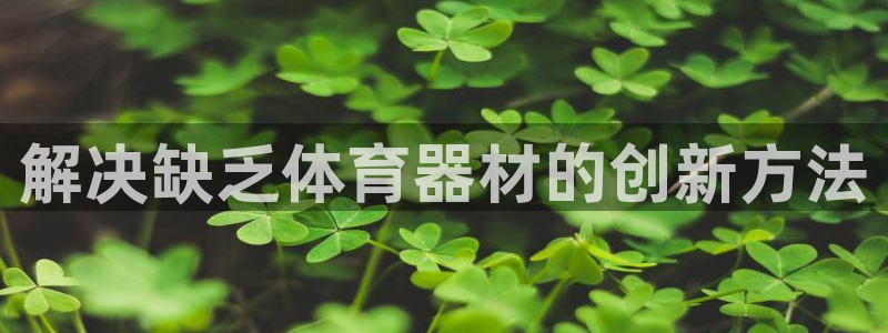 极悦平台注册用户名格式不正确：解决缺乏体育器材的创新