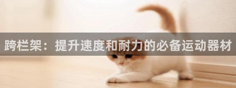 极悦平台注册失败如何解决呢：跨栏架：提升速度和耐力的