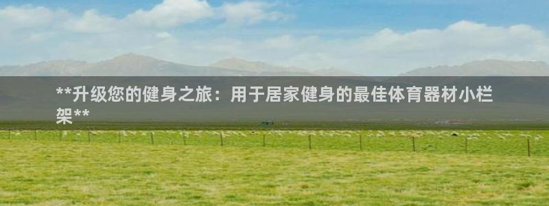 极悦平台发7O777：**升级您的健身之旅：用于居家健身的最